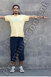 Whole Body Head Man T poses Sports Slim Street photo references